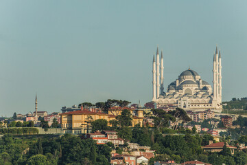 Sunset Time Bosphorus Photos, Istanbul Turkey 