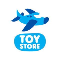 Vector logo of a game room, toy store