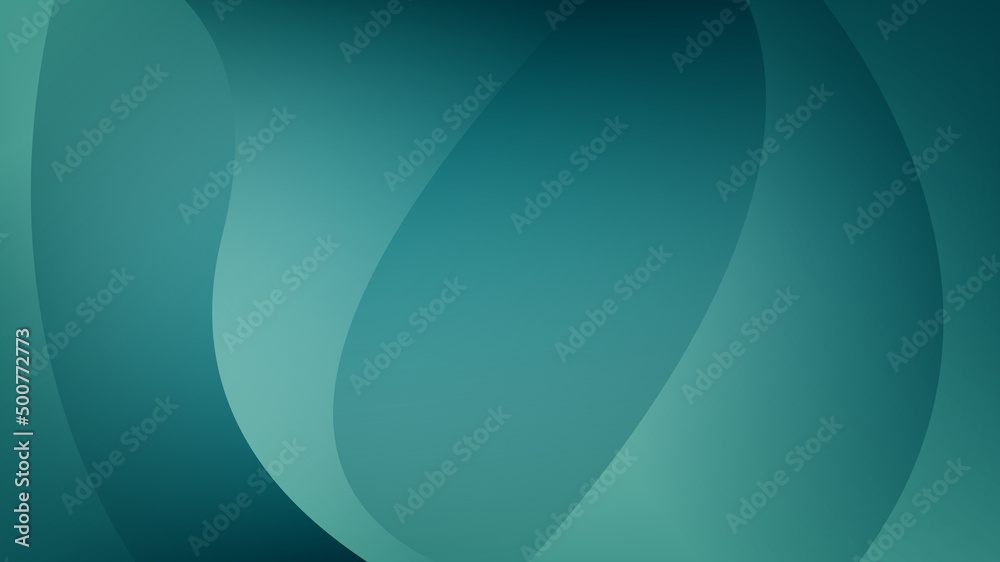 Wall mural modern abstract background with motion waves elements and light gradient color