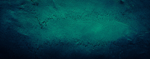 dark green grungy texture cement concrete wall abstract background