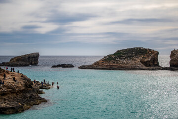 beach and rocks