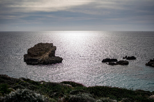 sunset over the sea