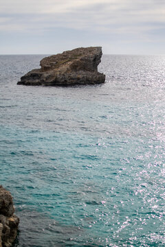 rocks and sea
