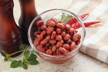 Red bean in tomato sauce