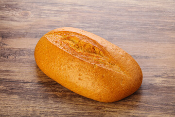 Homemade crust Bread loaf isolated