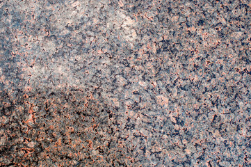Brown marble textured background, top view.