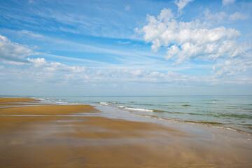 Opal Coast in in northern France