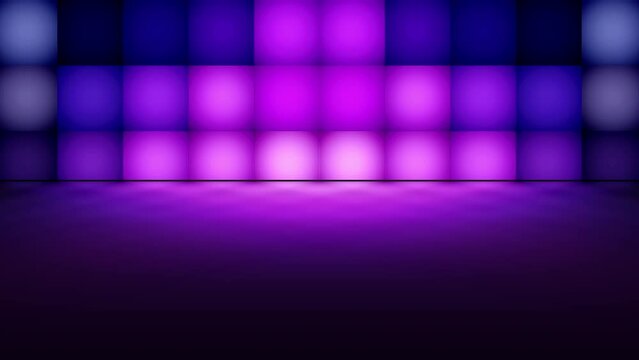 Led Light Background Stage Concert Screen Laser Glowing Neon Light Motion Background Design kaleidoscope pattern color loop futuristic seamless neon