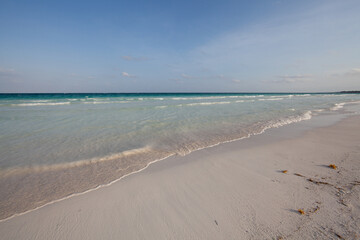 メキシコ・ユカタン半島にあるトゥルムビーチのカリブ海