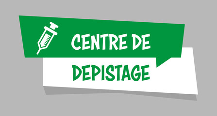 Logo centre de dépistage.