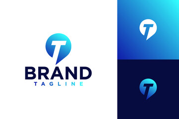 Letter T marketing logo