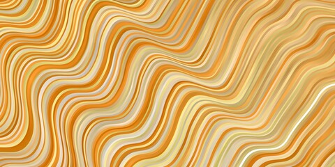 Fototapeta premium Light Orange vector template with curves.