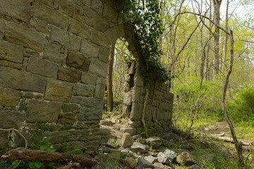 Abandoned Ruined Church - Alberton Road Trail, Patapsco Valley State Park