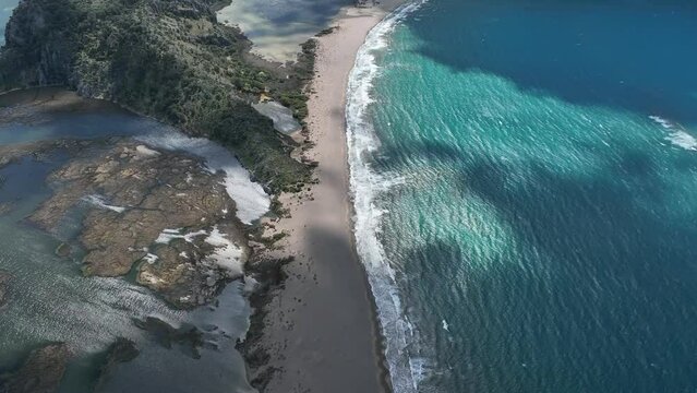 Iztuzu Beach Drone Video, Aegean Sea Dalyan, Mugla Turkey