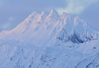 Fototapeta premium the famous mountains of the city - Ushuaia - Argentina
