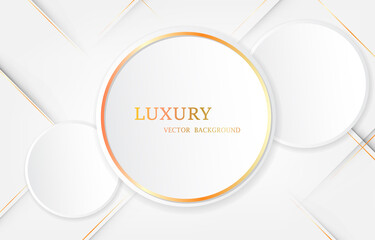 White vector luxury abstract modern background.