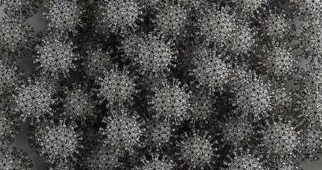 coronavirus 3d render