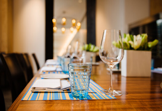 Spring table setting
