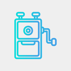 Pencil sharpener icon in gradient style, use for website mobile app presentation