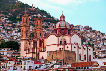 Santa Prisca Church is a colonial building located in Taxco, Guerrero, Mexico, builded in 1750....