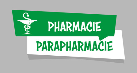 Logo pharmacie parapharmacie.