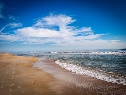 Florida Beach on Atlantic Ocean
