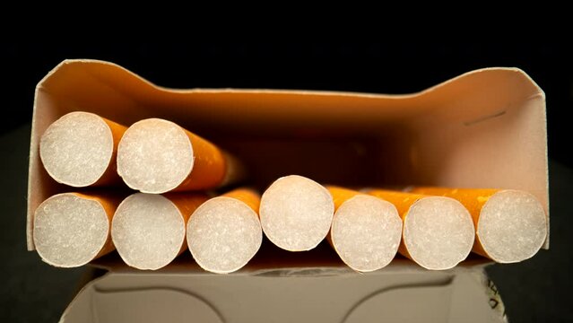 STOP MOTION: Filter cigarettes are gradually disappearing from the pack