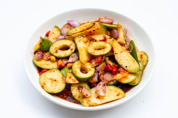 Spicy Thai green mango salad