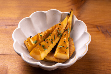 焼き筍（たけのこの木の芽焼き）