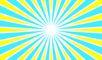 太陽光 抽象 青 黄色 ベクター 背景