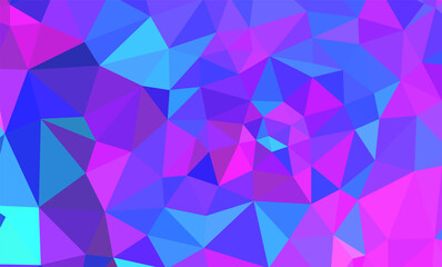 Colorful  polygon background or frame. Abstract Rectangle Geometrical Background. Geometric design for business presentations or web