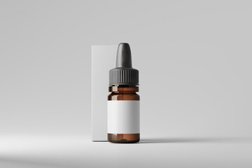 Amber Glass Dropper Bottle