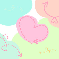 minimalistic background in a variety of colors.