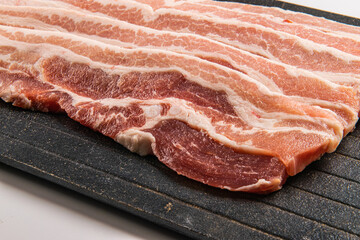 최고급 돼지로 만든 삼겹살