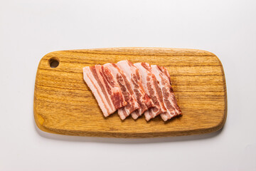 최고급 돼지로 만든 삼겹살