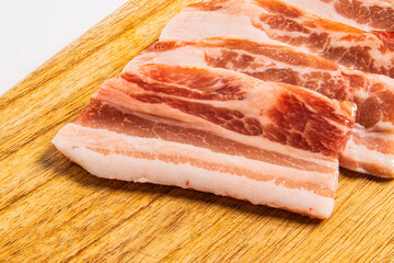 최고급 돼지로 만든 삼겹살