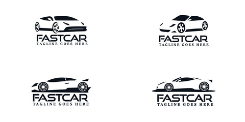 Fast cars logo designs