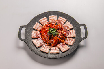 최고급 돼지로 만든 삼겹살