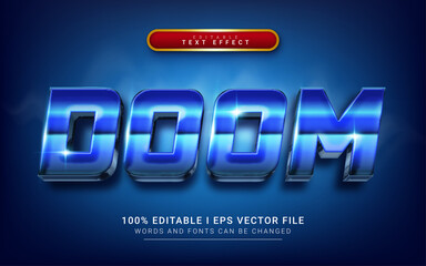 doom 3d style text effect