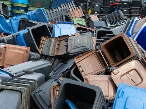 Plastikmüll - Recycling - Kunststoffaufbereitung