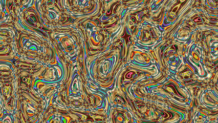 Abstract tkestur multi-colored liquid background.