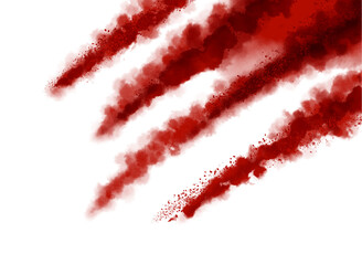 血が飛び散るホラー背景