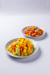 냉동 열대 과일 종합 믹스