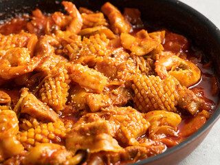  Squid and Pork Belly Bulgogi 