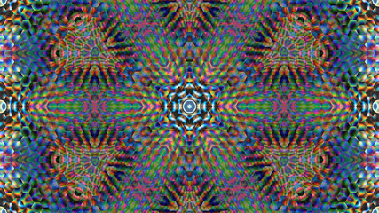 Abstract textural mosaic background kaleidoscope.