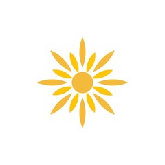 sun illustration logo