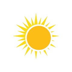 sun illustration logo