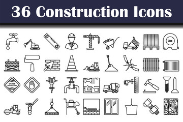 Construction Icon Set