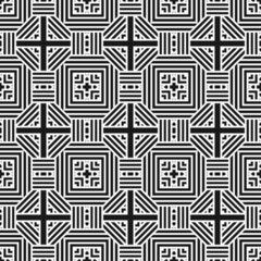 Abstract seamless geometric pattern.