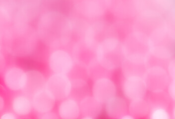 Pink bokeh as an abstract background.